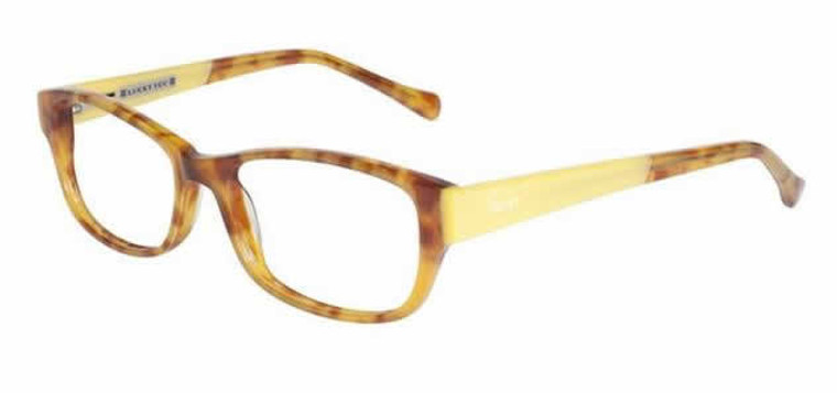 Lucky Brand Eyeglasses Porter AF in Blonde Tortoise :: Rx Progressive