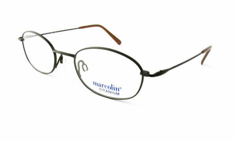 Marcolin Designer Eyeglasses 2045 in Dark Green :: Rx Progressive