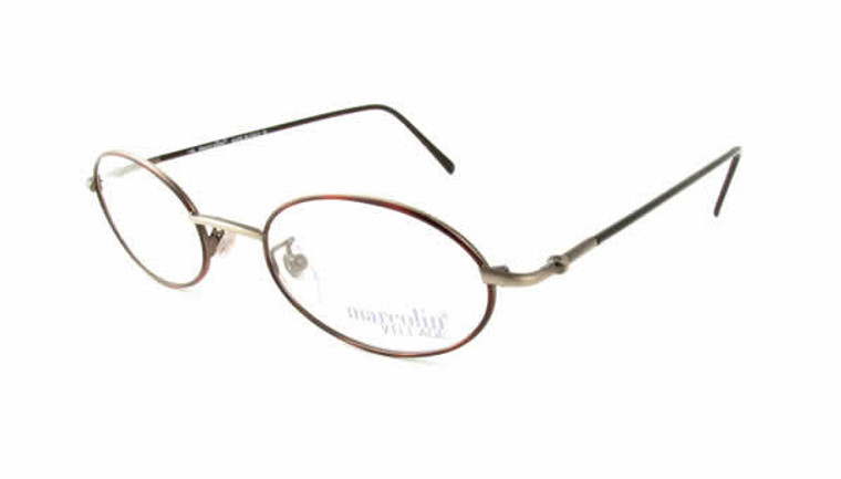 Marcolin Designer Eyeglasses 6454 in Gun-Metal 46 mm :: Rx Progressive