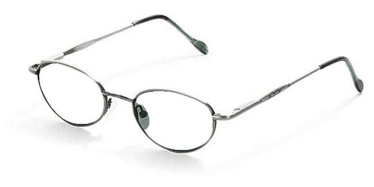 Reptile Designer Eyeglasses Gecko in Pewter :: Rx Progressive