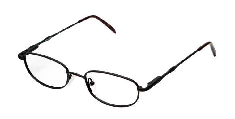 Reptile Designer Eyeglasses Monitor in Matte Black :: Rx Progressive