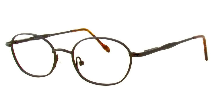 Reptile Designer Eyeglasses Sungazer in Matte Black :: Rx Progressive