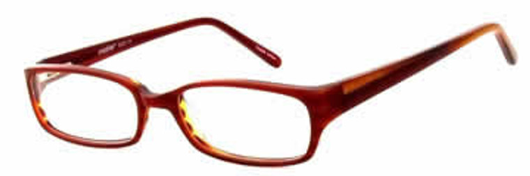 Seventeen 5323 in Red Designer Eyeglasses :: Rx Progressive
