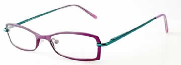 Valerie Spencer 9143 in Lilac Designer Eyeglasses :: Rx Progressive