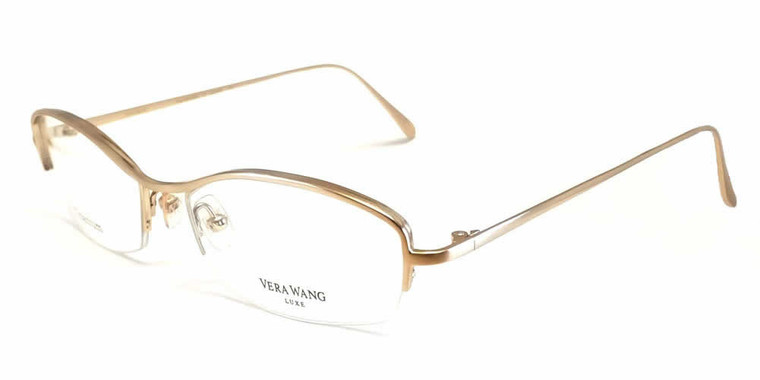 Vera Wang Designer Eyeglasses Catherine 2 in Antique Gold :: Rx Progressive