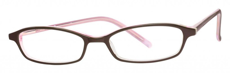 Calabria Viv 723 Black Pink Designer Eyeglasses :: Rx Bi-Focal