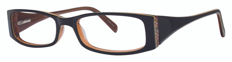 Calabria Viv 652 Caramel Designer Eyeglasses :: Rx Bi-Focal