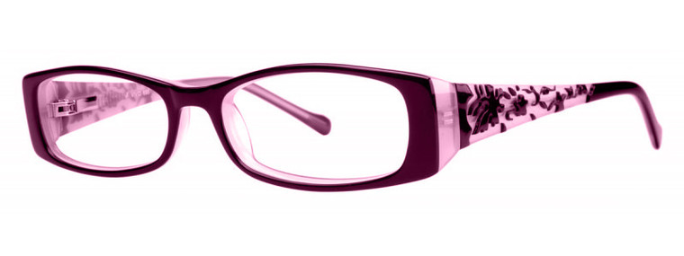 Calabria Viv 695 Designer Eyeglasses in Purple :: Rx Bi-Focal