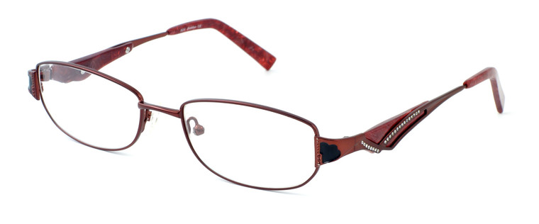 Calabria Designer Eyeglasses 824 Lavender :: Rx Bi-Focal