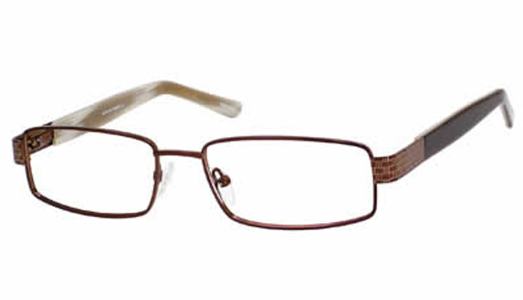 Dale Earnhardt, Jr. Eyeglass Collection 6785 in Brown :: Rx Bi-Focal