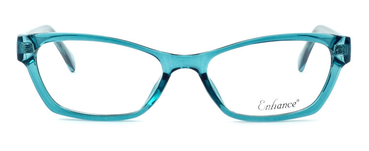 Enhance Optical Designer Eyeglasses 3903 in Azure :: Rx Bi-Focal