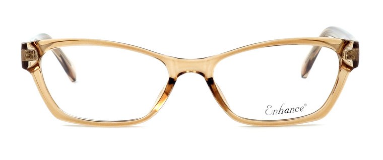 Enhance Optical Designer Eyeglasses 3903 in Brown :: Rx Bi-Focal
