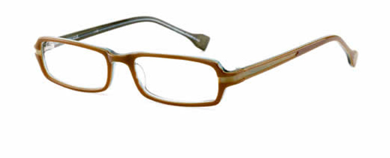 Ink Eyeglasses Serif in Brown :: Rx Bi-Focal
