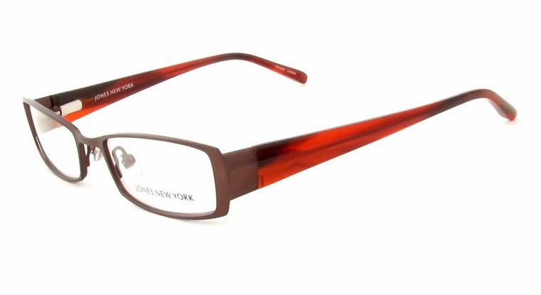 Jones New York Designer Eyeglasses J456 Wine :: Rx Bi-Focal