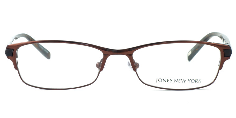 Jones New York Womens Designer Eyeglasses J463 in Brown :: Rx Bi-Focal
