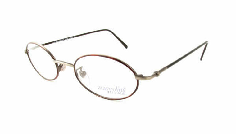 Marcolin Designer Eyeglasses 6454 in Gun-Metal 46 mm :: Rx Bi-Focal