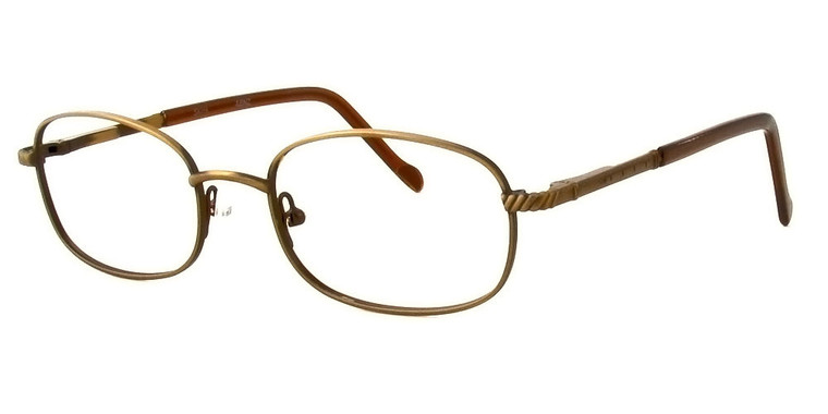 Reptile Designer Eyeglasses Skink in Matte Bronze :: Rx Bi-Focal