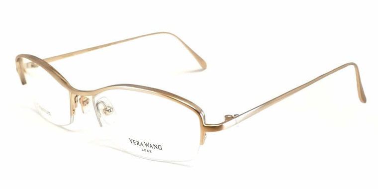 Vera Wang Designer Eyeglasses Catherine 2 in Antique Gold :: Rx Bi-Focal