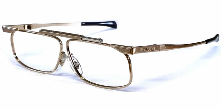 SlimFold Kanda of Japan Folding Eyeglasses w/ Case in Brown (Model 005) :: Rx Single Vision