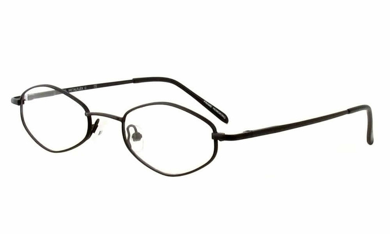 Calabria MetalFlex U Brown Reading Glasses