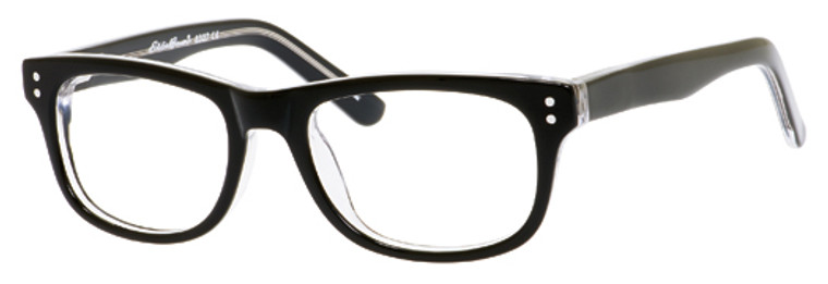 Eddie Bauer Reading Glasses Small Kids Size 8327 in Black-Crystal