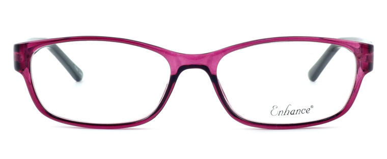 Enhance Optical Designer Reading Glasses 3959 in Purple-Black