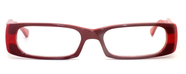 Harry Lary's French Optical Eyewear Afrody Reading Glasses in Brown & Red (684)