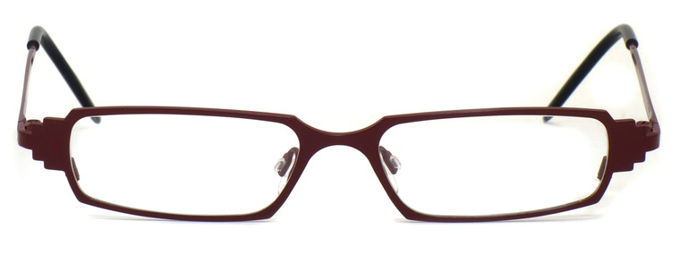 Harry Lary's French Optical Eyewear Enzy in Burgundy (707)