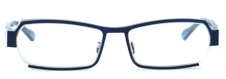 Harry Lary's French Optical Eyewear Legacy in Matte Blue (909)