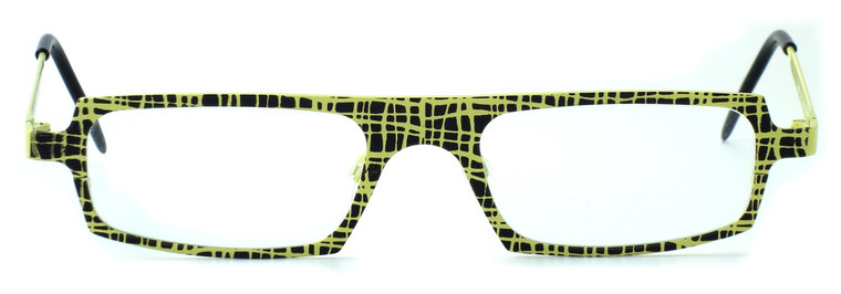 Harry Lary's French Optical Eyewear Starsky in Yellow Black (730)