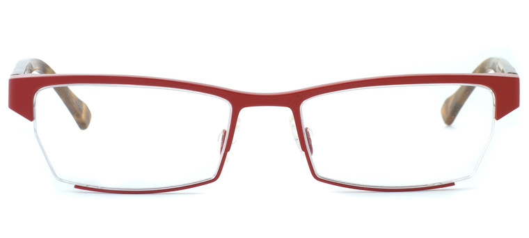 Harry Lary's French Optical Eyewear Utopy in Red Tortoise (360)