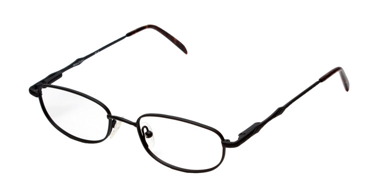 Reptile Designer Reading Glasses Monitor in Matte Black