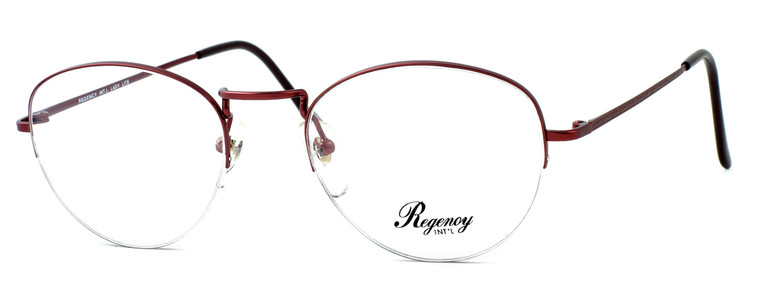 Regency International Designer Eyeglasses Lady in Lite Burgundy 54mm :: Custom Left & Right Lens