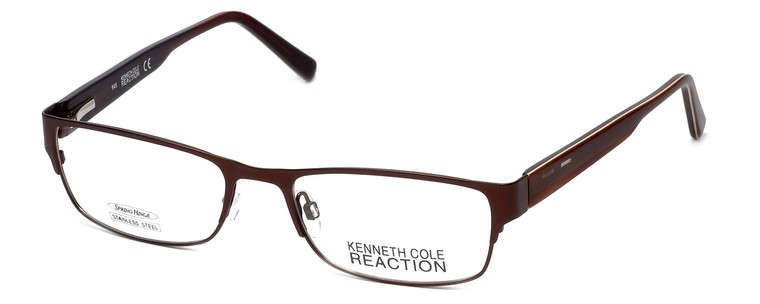 Kenneth Cole Reaction Designer Eyeglasses KC735-049 in Brown :: Rx Single Vision