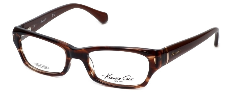 Kenneth Cole Designer Eyeglasses KC0225-062 in Tortoise :: Progressive