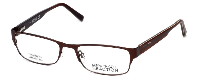 Kenneth Cole Reaction Designer Eyeglasses KC735-049 in Brown :: Rx Bi-Focal