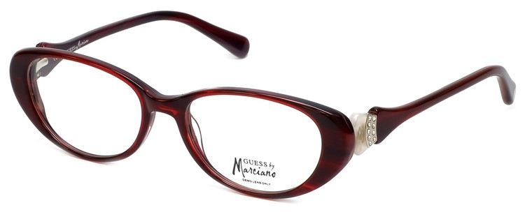 Guess by Marciano Designer Eyeglasses GM185-BU in Burgundy :: Rx Single Vision