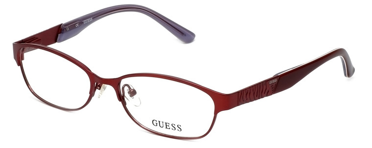 Guess Designer Eyeglasses GU2353-BU in Burgundy :: Rx Bi-Focal