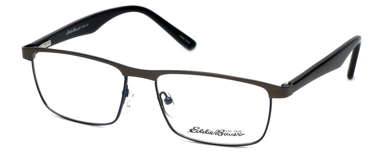 Eddie Bauer Designer Eyeglasses EB8384-Gunmetal in Gunmetal 56mm :: Custom Left & Right Lens