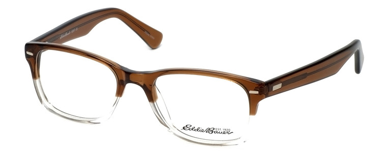 Eddie Bauer Designer Eyeglasses EB8287-Brown-Two-Tone in Brown-Two-Tone 52mm :: Rx Single Vision