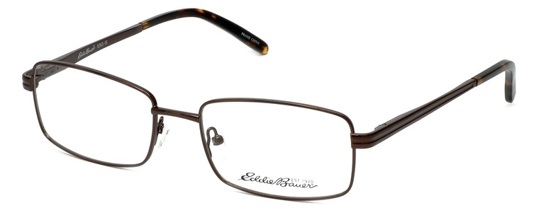 Eddie Bauer Designer Eyeglasses EB8363-Brown in Brown 54mm :: Rx Single Vision