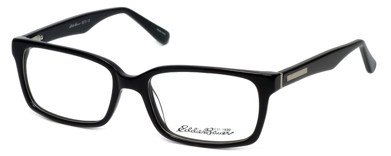 Eddie Bauer Designer Reading Glasses EB8370-Black in Black 54mm :: Rx Bi-Focal