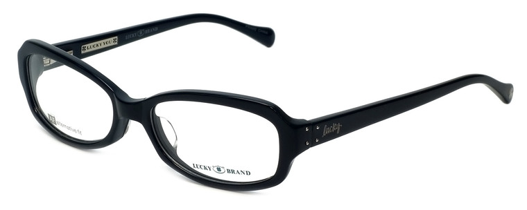 Lucky Brand Designer Eyeglasses Savannah in Black 55mm :: Custom Left & Right Lens