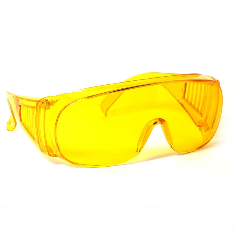 1003Y Over Glasses UV Protection in Yellow