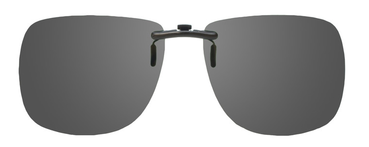 Montana Eyewear Clip-On Sunglasses C1 in Polarized Grey 62mm