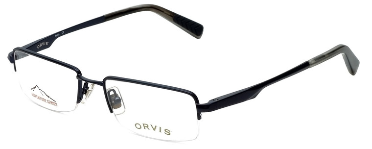 Orvis Designer Eyeglasses Hero in Navy 49mm :: Custom Left & Right Lens