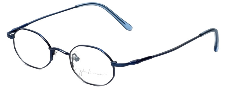 John Lennon Designer Eyeglasses JLC101-Blue in Blue 43mm :: Progressive