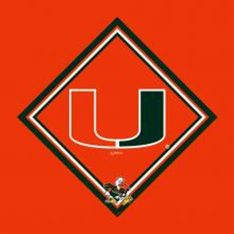 Collegiate Microfiber Cloth, University of Miami