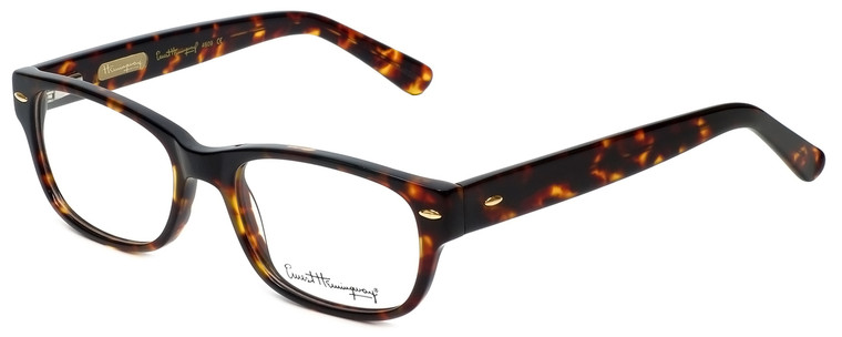 Ernest Hemingway Designer Eyeglasses H4609 in French Shell 50mm :: Progressive