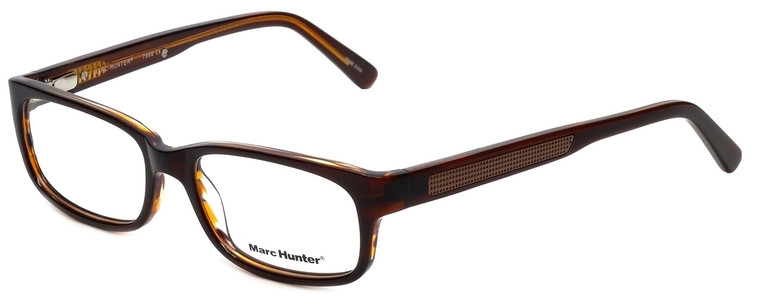 Marc Hunter Designer Eyeglasses MH7300-BRN in Brown 52mm :: Progressive